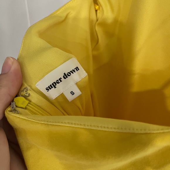 superdown roseanne strappy back dress - Picture 3 of 5